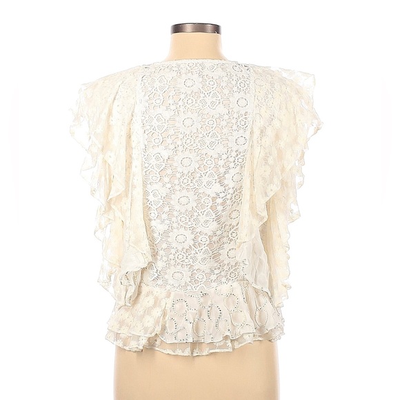 NWOT Verb by Pallavi Singhee Sleeveless Blouse Ivory
Size M - Picture 7 of 13